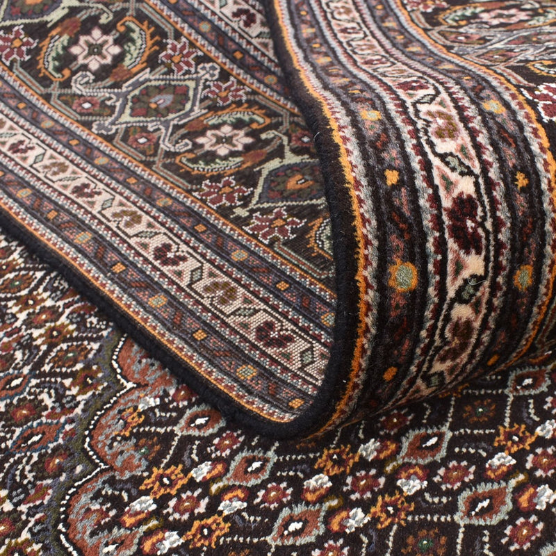 Täbriz - 40 Raj Teppich 198x212cm - Perserteppich - braun
