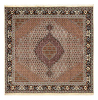 Täbriz - 40 Raj Teppich 200x204cm - Perserteppich - hellbraun – product image