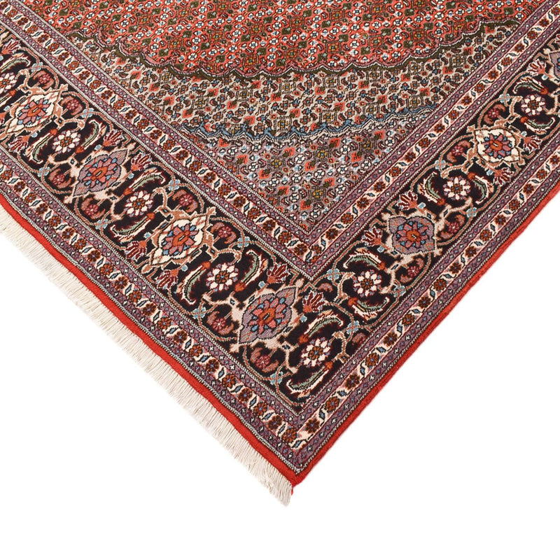 Täbriz - 40 Raj Teppich 245x245cm - Perserteppich - rost