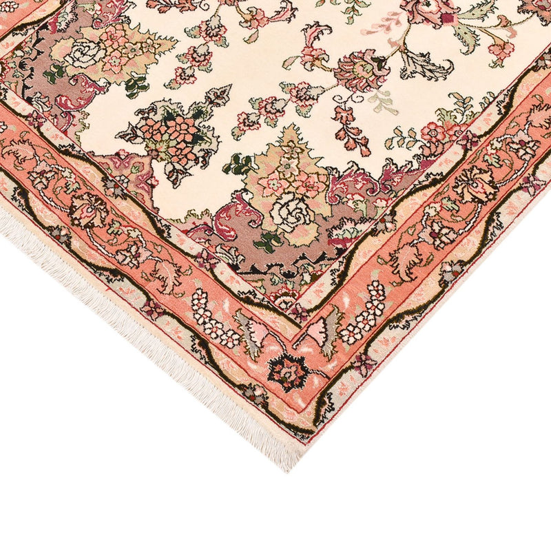 Täbriz - 50 Raj Teppich 81x204cm - Perserteppich - mehrfarbig