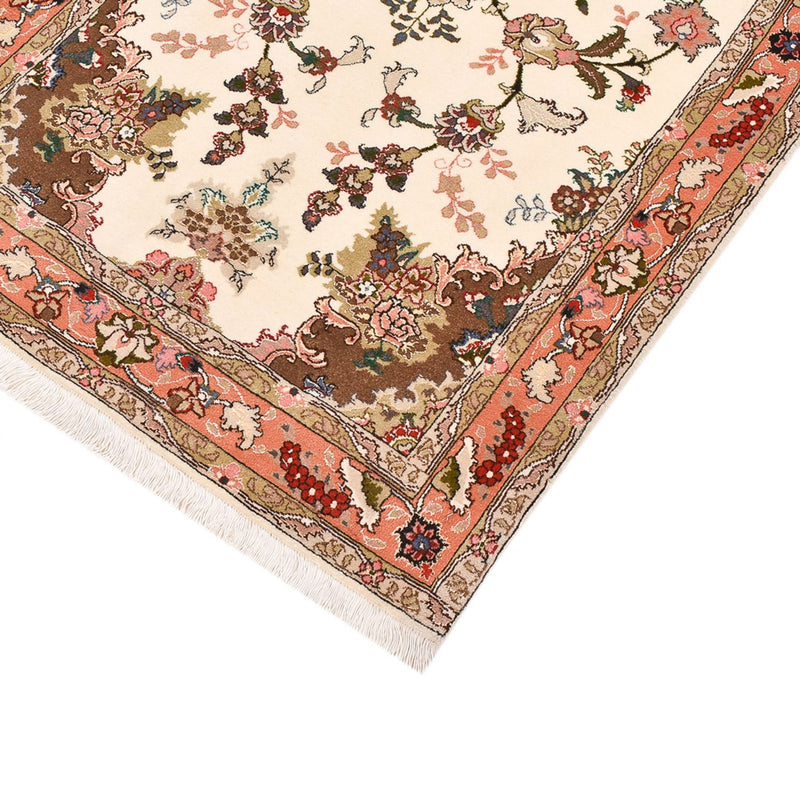 Täbriz - 50 Raj Teppich 82x205cm - Perserteppich - mehrfarbig