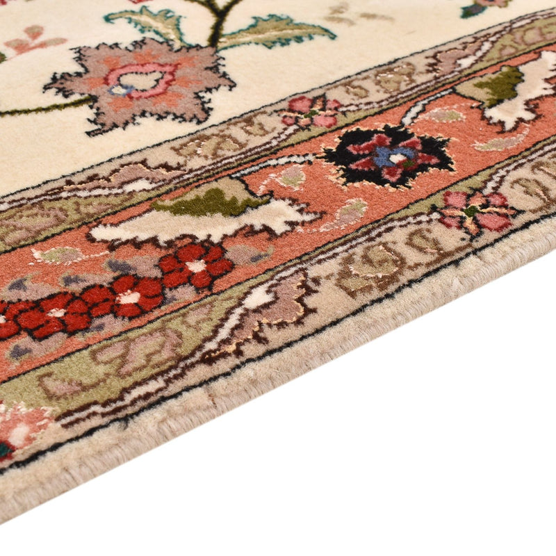 Täbriz - 50 Raj Teppich 82x205cm - Perserteppich - mehrfarbig