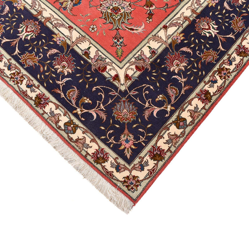 Täbriz - 50 Raj Teppich 245x300cm - Perserteppich - rot