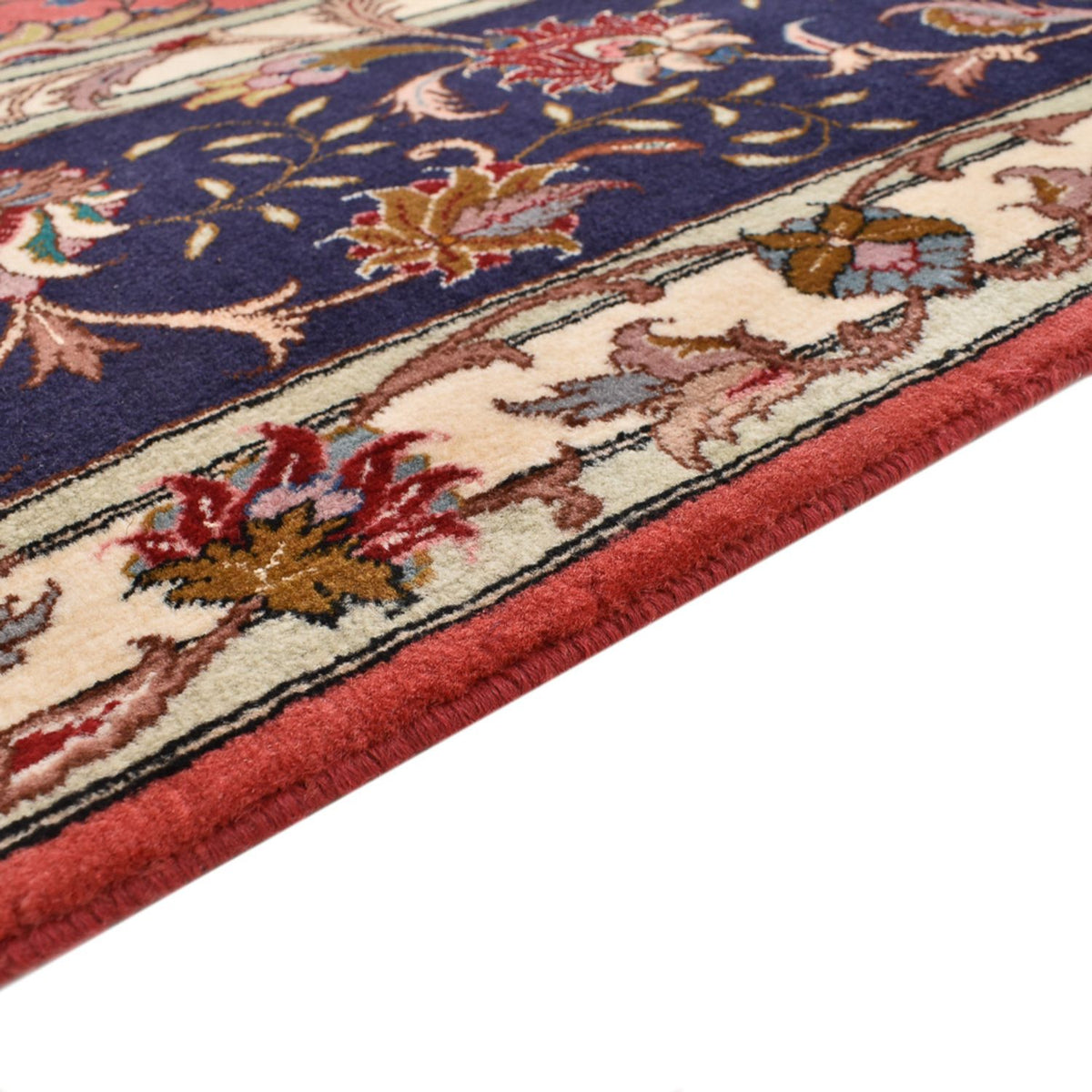 Täbriz - 50 Raj Teppich 245x300cm - Perserteppich - rot