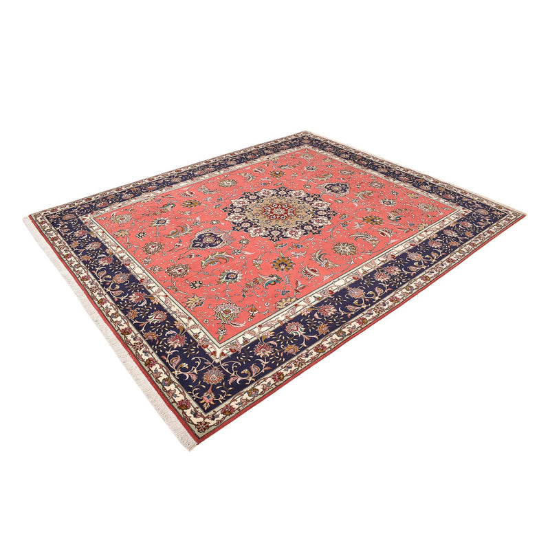 Täbriz - 50 Raj Teppich 245x300cm - Perserteppich - rot