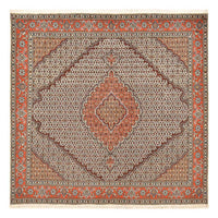 Täbriz - 40 Raj Teppich 200x200cm - Perserteppich - sand – product image