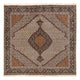 Täbriz - 40 Raj Teppich 197x200cm - Perserteppich - hellbraun