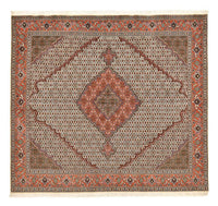 Täbriz - 40 Raj Teppich 196x204cm - Perserteppich - hellbraun – product image