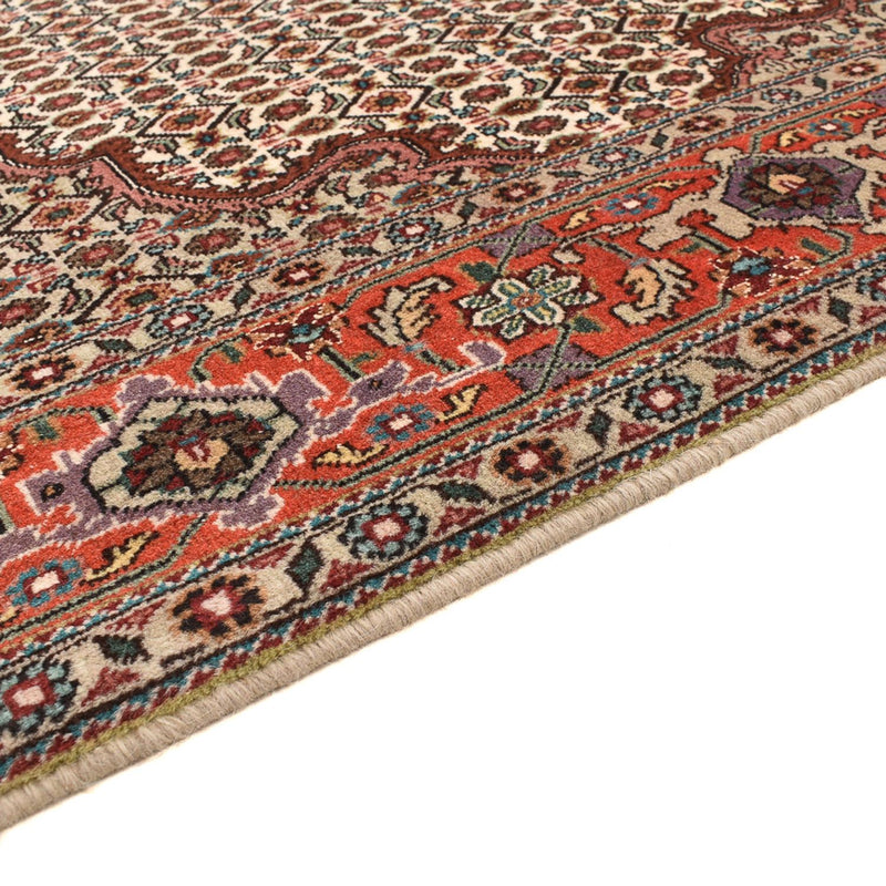 Täbriz - 40 Raj Teppich 196x204cm - Perserteppich - hellbraun