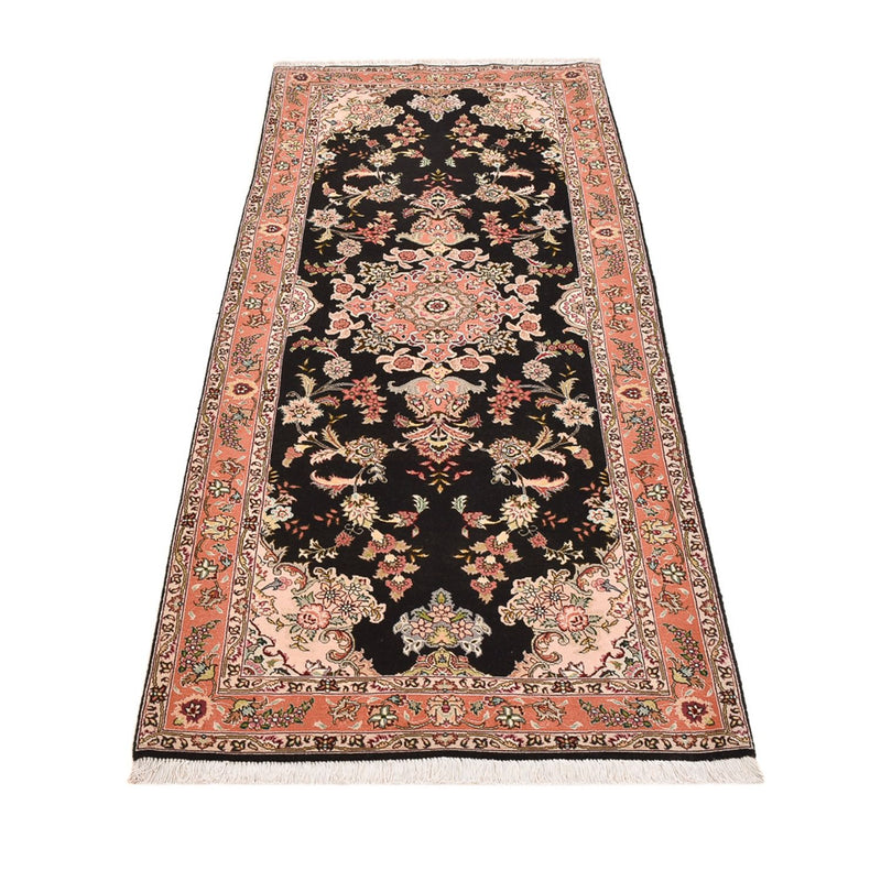 Täbriz - 50 Raj Teppich 80x210cm - Perserteppich - mehrfarbig