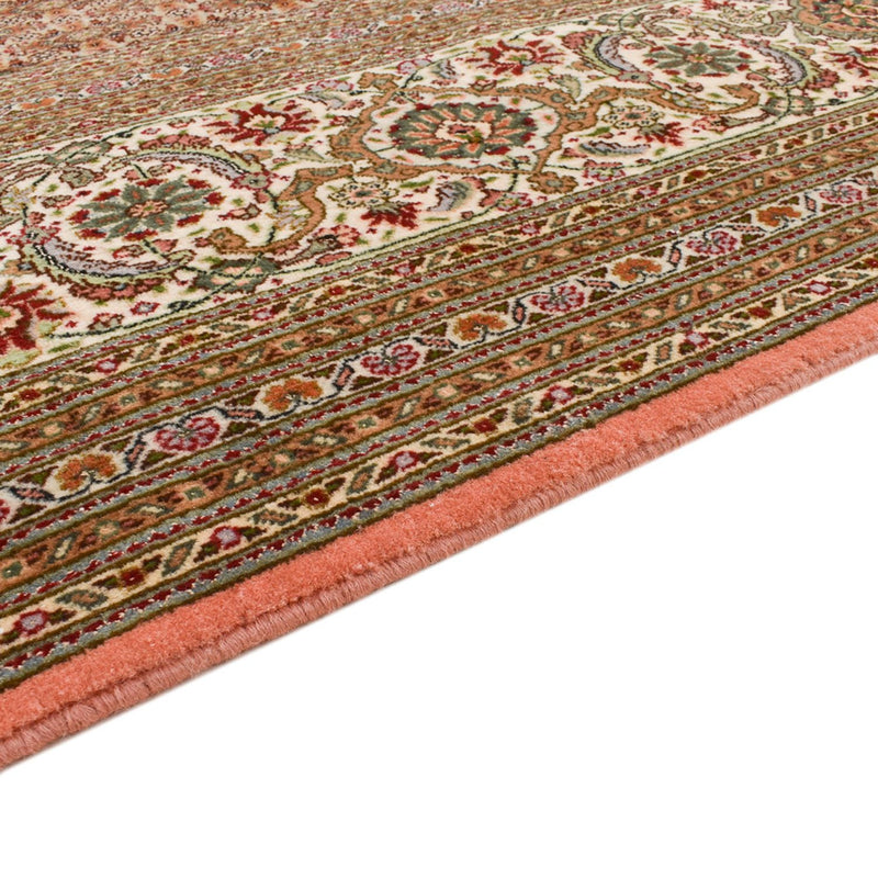 Täbriz - 50 Raj Teppich 250x390cm - Perserteppich - hellrot