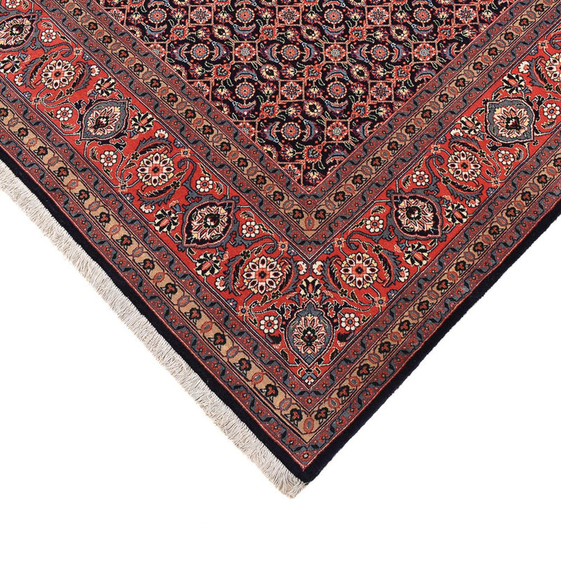 Täbriz - 50 Raj Teppich 200x210cm - Perserteppich - hellrot