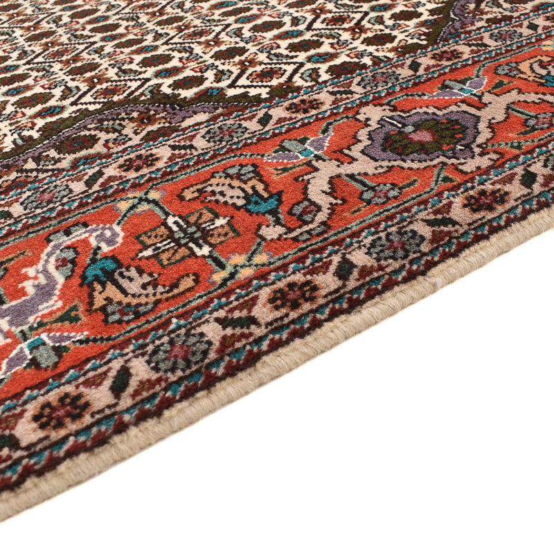 Täbriz - 40 Raj Teppich 201x212cm - Perserteppich - hellbraun