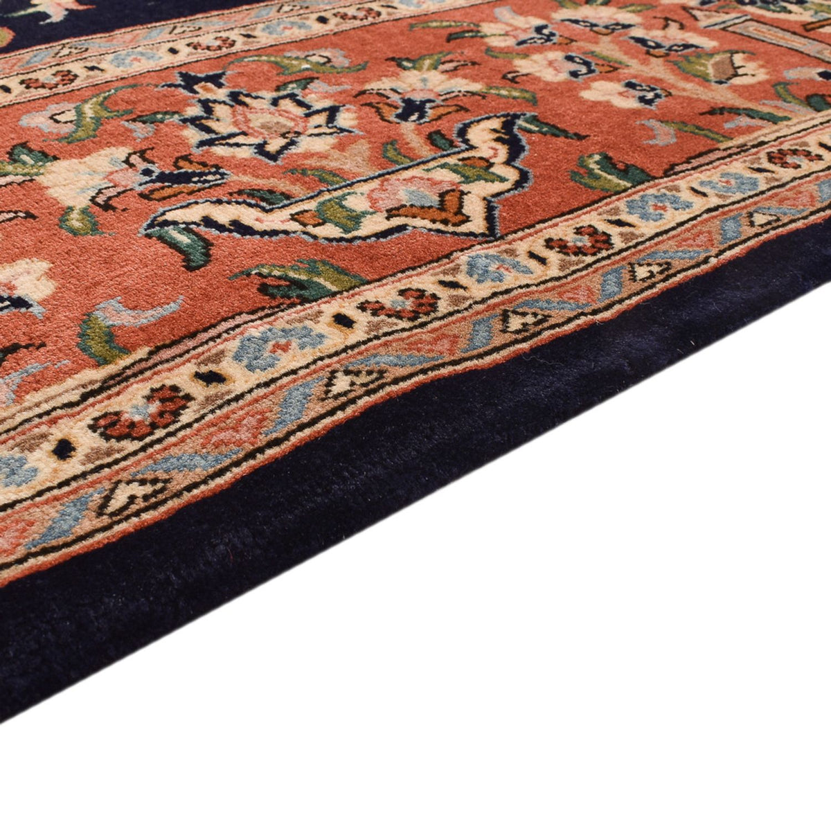 Ilam Teppich 157x270cm - Perserteppich - dunkelblau