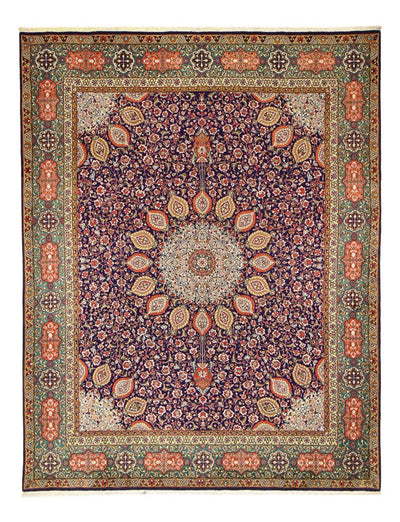Täbriz - 40 Raj Teppich 305x389cm - Perserteppich - lila