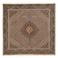 Täbriz - 40 Raj Teppich 202x202cm - Perserteppich - braun – product image