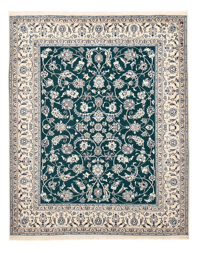 Nain - 9La Teppich 198x254cm - Perserteppich - dunkelgrün