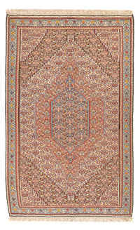 Kelim Seide Teppich 160x260cm - hellbraun – product image
