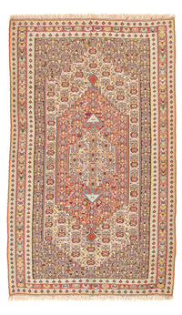 Kelim Seide Teppich 158x270cm - hellrot – product image