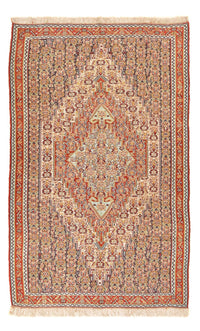 Kelim Seide Teppich 156x248cm - hellrot – product image