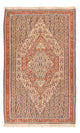 Kelim Seide Teppich 156x248cm - hellrot