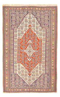Kelim Seide Teppich 154x260cm - rot – product image