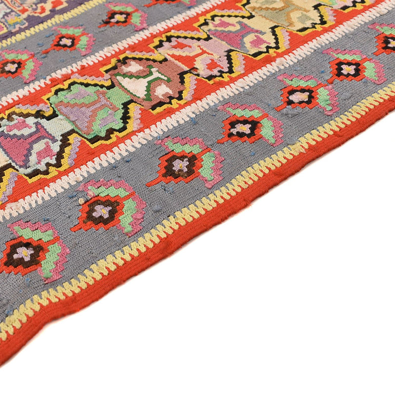 Kelim Seide Teppich 154x260cm - rot