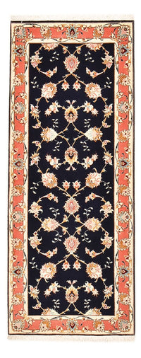 Täbriz - 50 Raj Teppich 74x189cm - Perserteppich - dunkelblau – product image