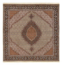 Täbriz - 40 Raj Teppich 200x210cm - Perserteppich - hellbraun – product image