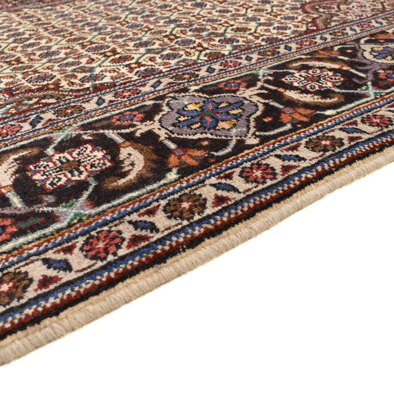 Täbriz - 40 Raj Teppich 200x210cm - Perserteppich - hellbraun