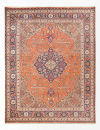 Täbriz - 40 Raj Teppich 300x397cm - Perserteppich - orange – product image