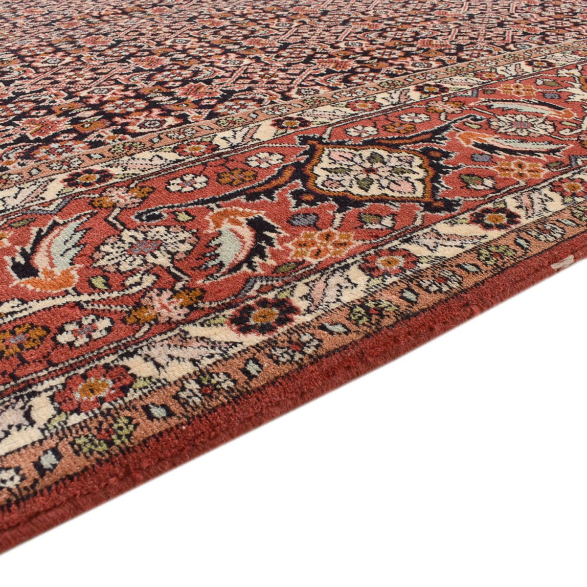 Bidjar - Zanjan Teppich 199x392cm - Perserteppich - rost