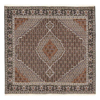 Täbriz - 40 Raj Teppich 200x200cm - Perserteppich - braun – product image