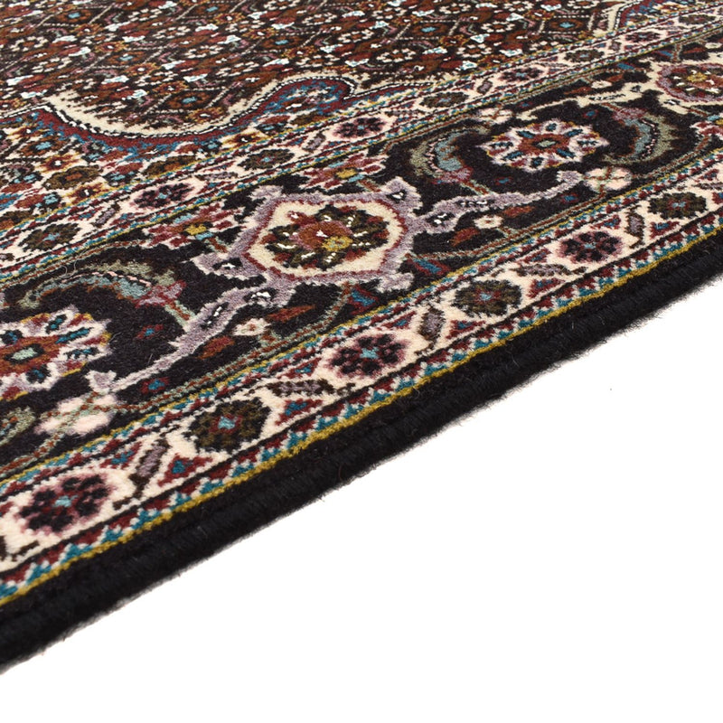 Täbriz - 40 Raj Teppich 200x200cm - Perserteppich - braun