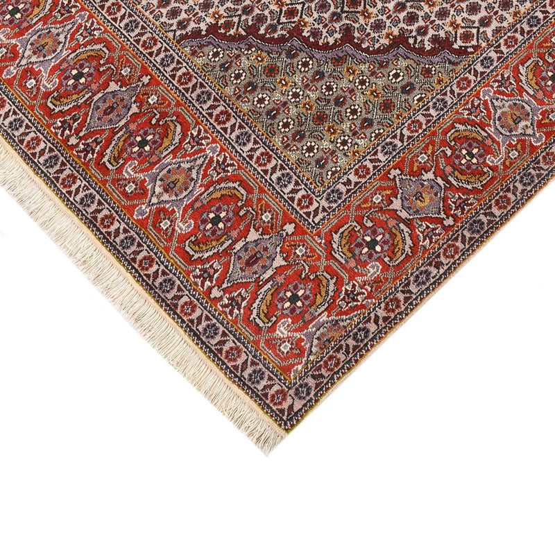 Täbriz - 40 Raj Teppich 193x205cm - Perserteppich - braun