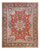 Täbriz - 40 Raj Teppich 300x376cm - Perserteppich - rot