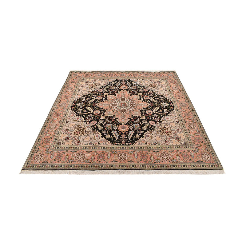 Täbriz - 50 Raj Teppich 198x203cm - Perserteppich - mehrfarbig