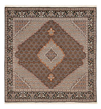 Täbriz - 40 Raj Teppich 200x207cm - Perserteppich - braun – product image