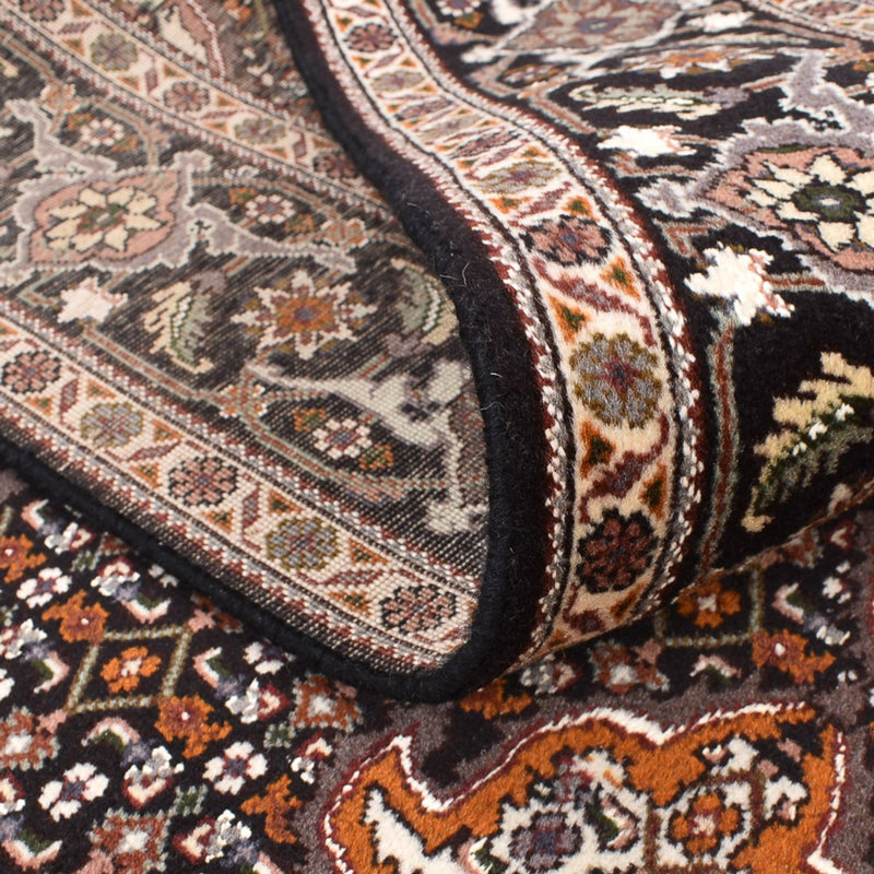 Täbriz - 40 Raj Teppich 200x207cm - Perserteppich - braun