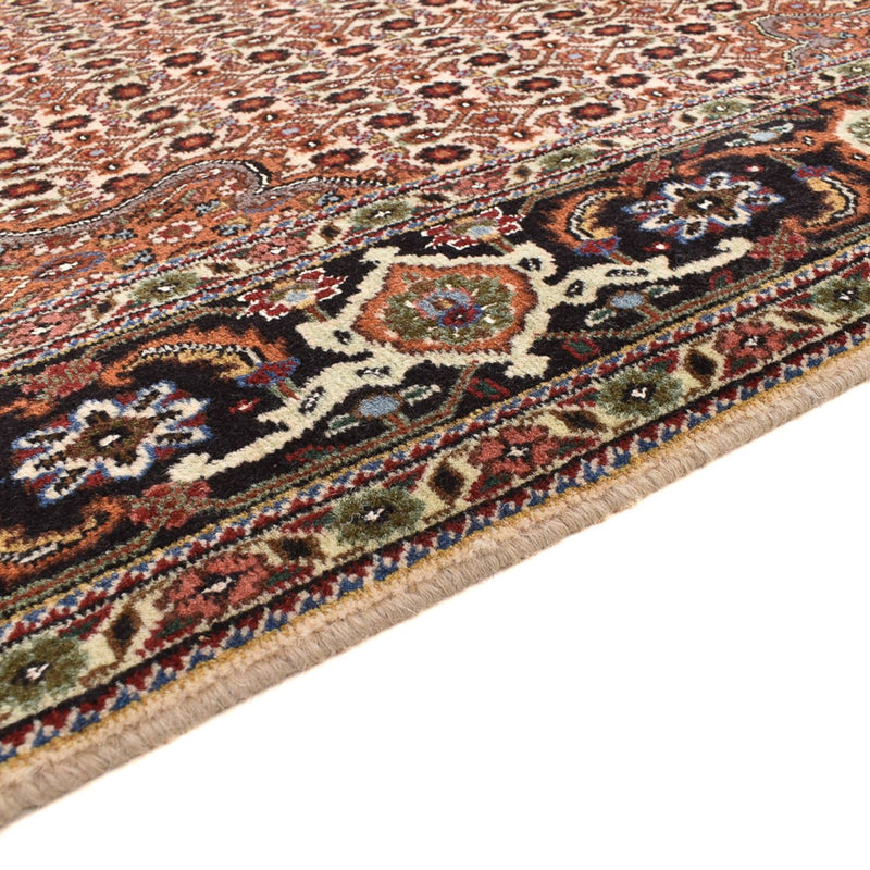 Täbriz - 40 Raj Teppich 198x209cm - Perserteppich - braun