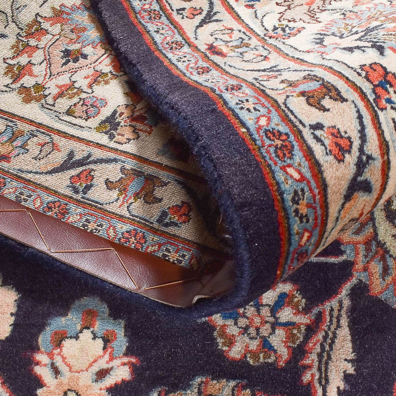 Maschad Teppich 253x340cm - Perserteppich - dunkelblau