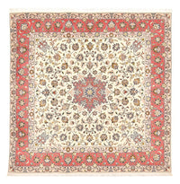 Täbriz - 50 Raj Teppich 201x202cm - Perserteppich - beige – product image