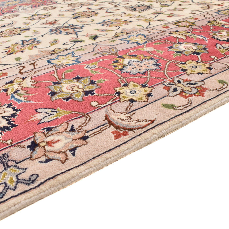 Täbriz - 50 Raj Teppich 201x202cm - Perserteppich - beige