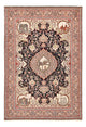 Täbriz - 50 Raj Teppich 202x302cm - Perserteppich - mehrfarbig