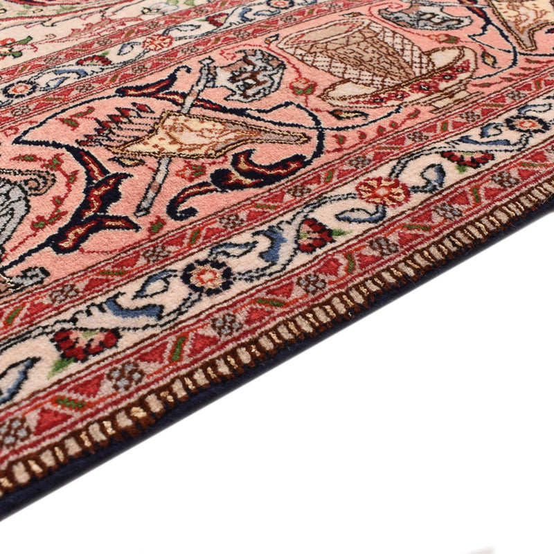 Täbriz - 50 Raj Teppich 202x302cm - Perserteppich - mehrfarbig