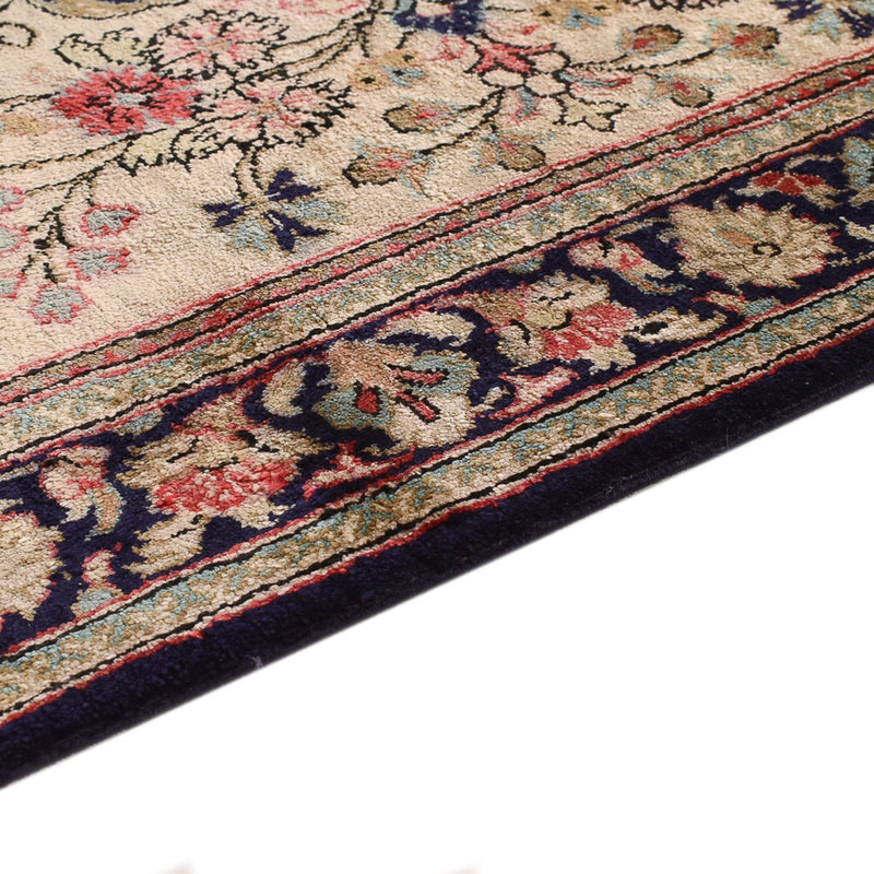 Ghom - Seide Teppich 69x222cm - Perserteppich - creme