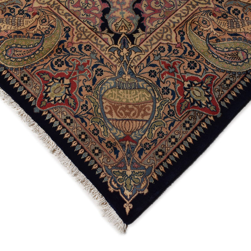 Kaschmar Teppich 200x294cm - Perserteppich - dunkelblau