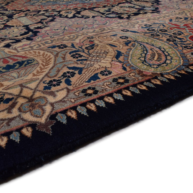 Kaschmar Teppich 200x294cm - Perserteppich - dunkelblau