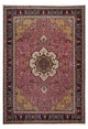 Täbriz - 40 Raj Teppich 210x303cm - Perserteppich - hellrot