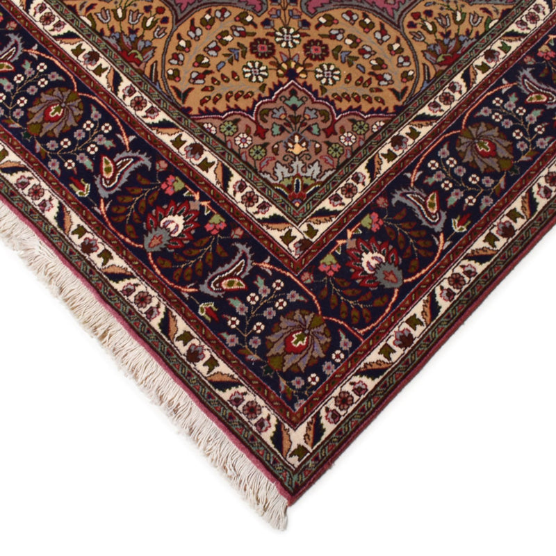 Täbriz - 40 Raj Teppich 210x303cm - Perserteppich - hellrot